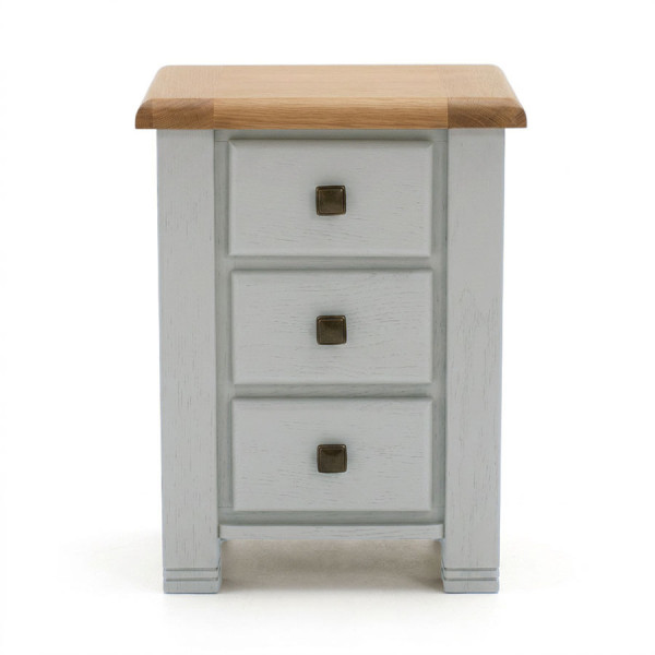 Danube Bedside Locker Grey